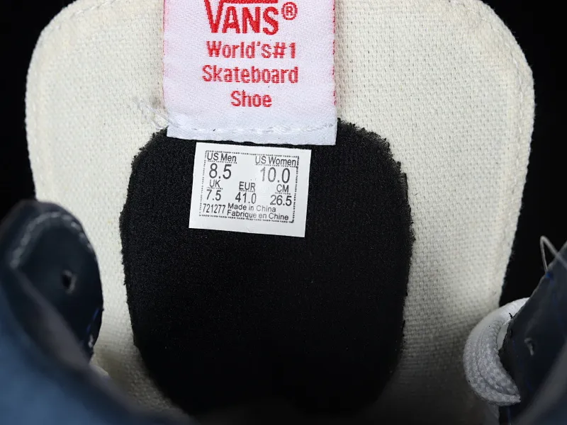 All categories Vans Vans series Vans Hi Vans high-top Vans Old Skool Vans classic blue high-top casual sneakers VN000D5INVY